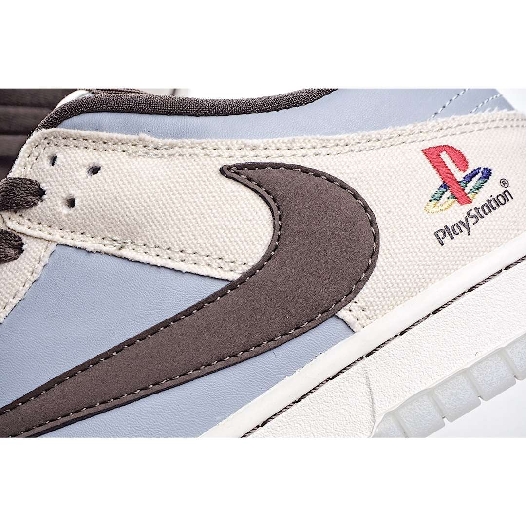 KICKWHO Travis Scott x Playstation x Nike SB Dunk Low TS CU1726-400 Grey Blue - Image 8