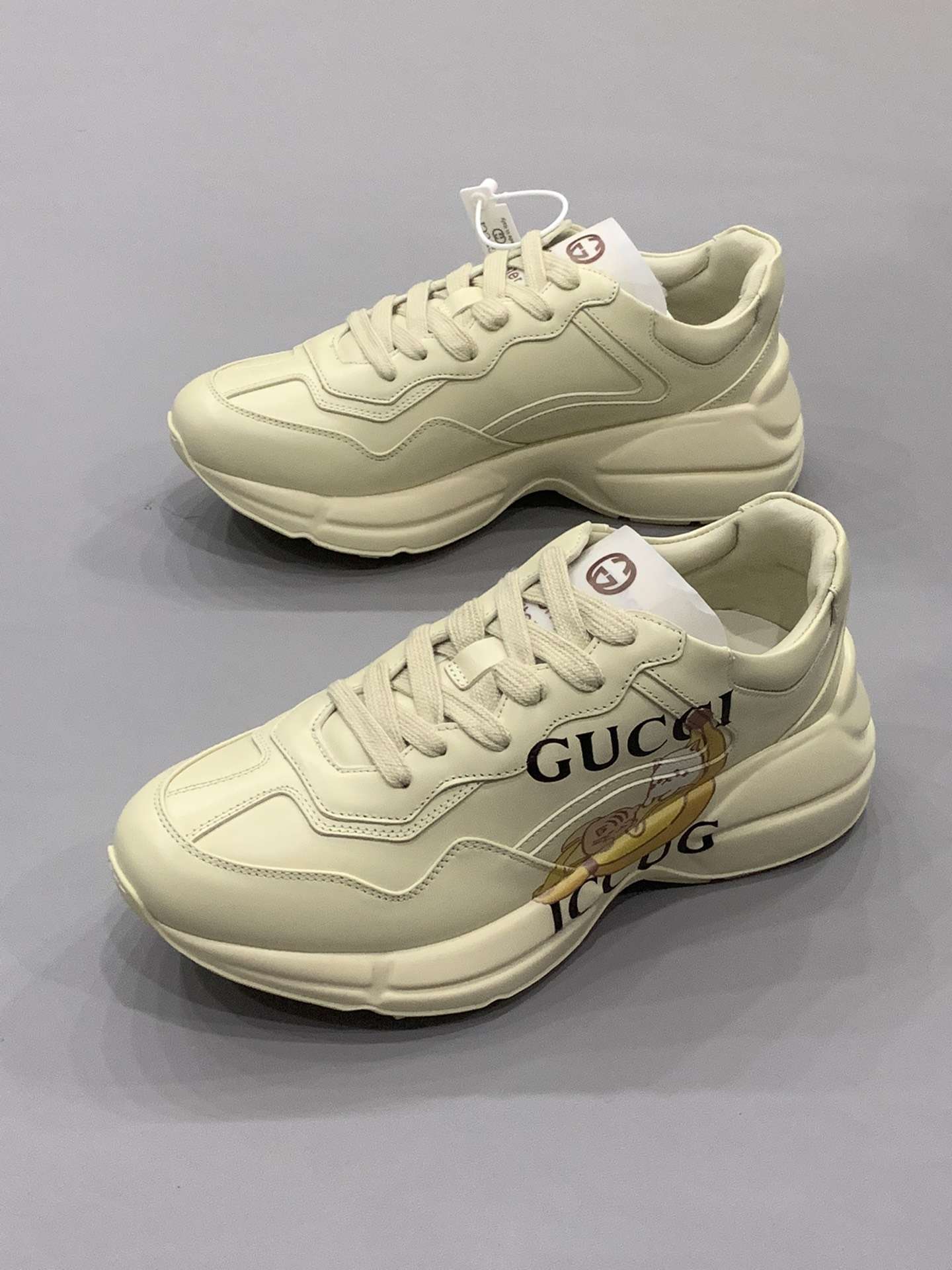 KICKWHO Gucci Rhython Vintage Trainer Sneakers - Image 8