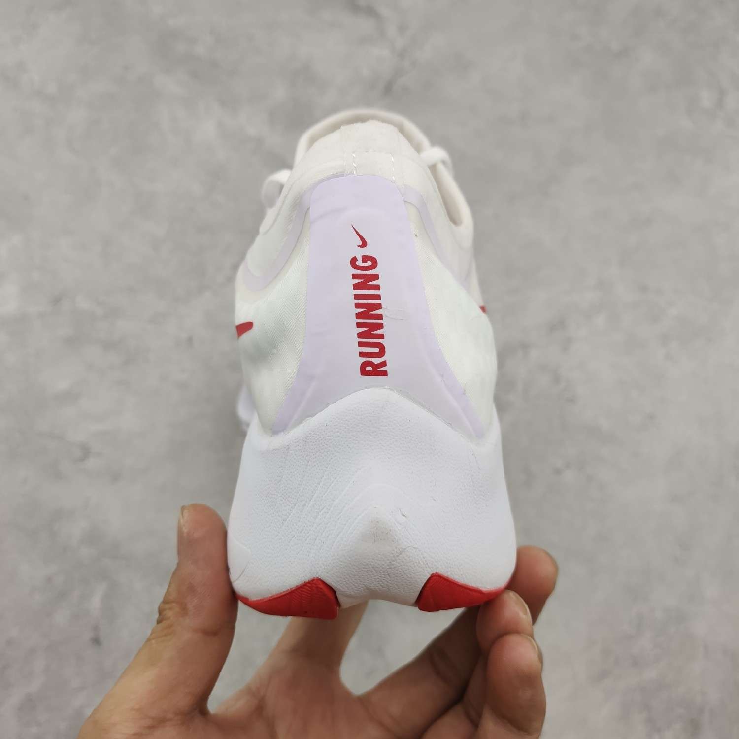 KICKWHO Nike Zoom Fly 3 White Laser Crimson - Image 8