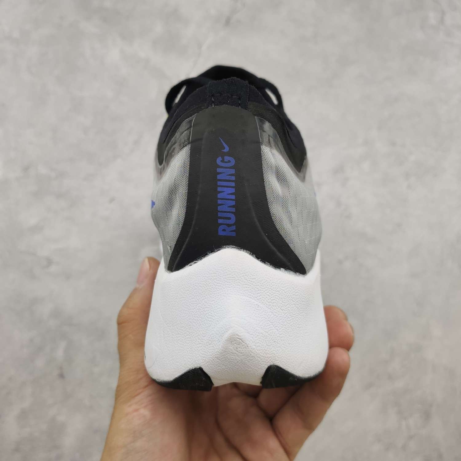 KICKWHO Nike Zoom Fly 3 White Racer Blue Cyber Black - Image 8