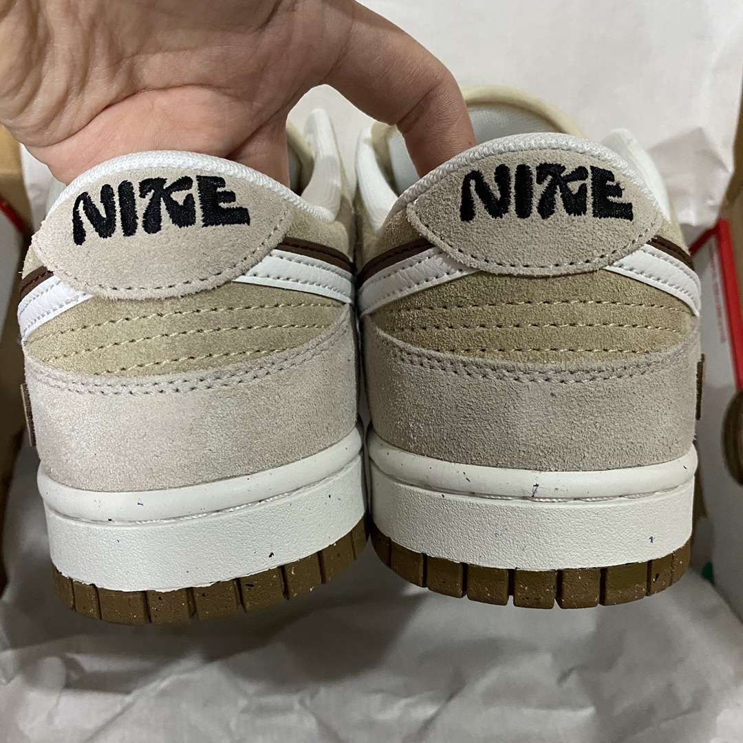 Kickswho Nike Dunk Low SB SE 85 Year of the Rabbit White Brown - Image 8