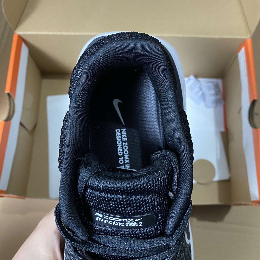 KICKWHO Nike ZoomX Invincible Run Flyknit 2 Sneakers DC9993 300 Black - Image 9