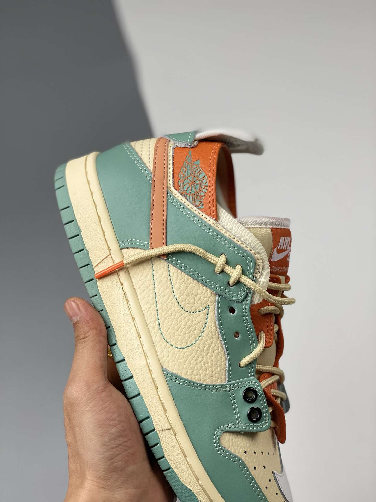 Kickswho Nike SB Dunk Low Blue Orange White BQ6817-039 - Image 9