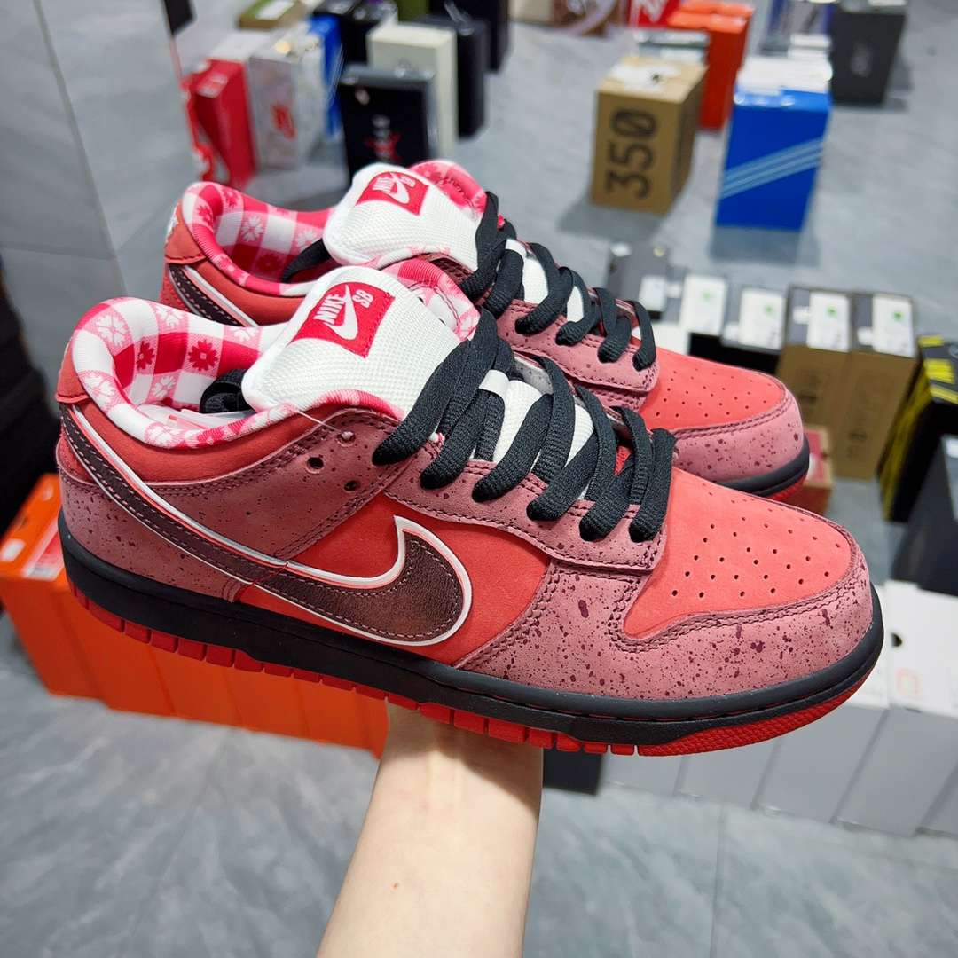 Kickswho Concepts x Nike SB Dunk Low "Red Lobster"