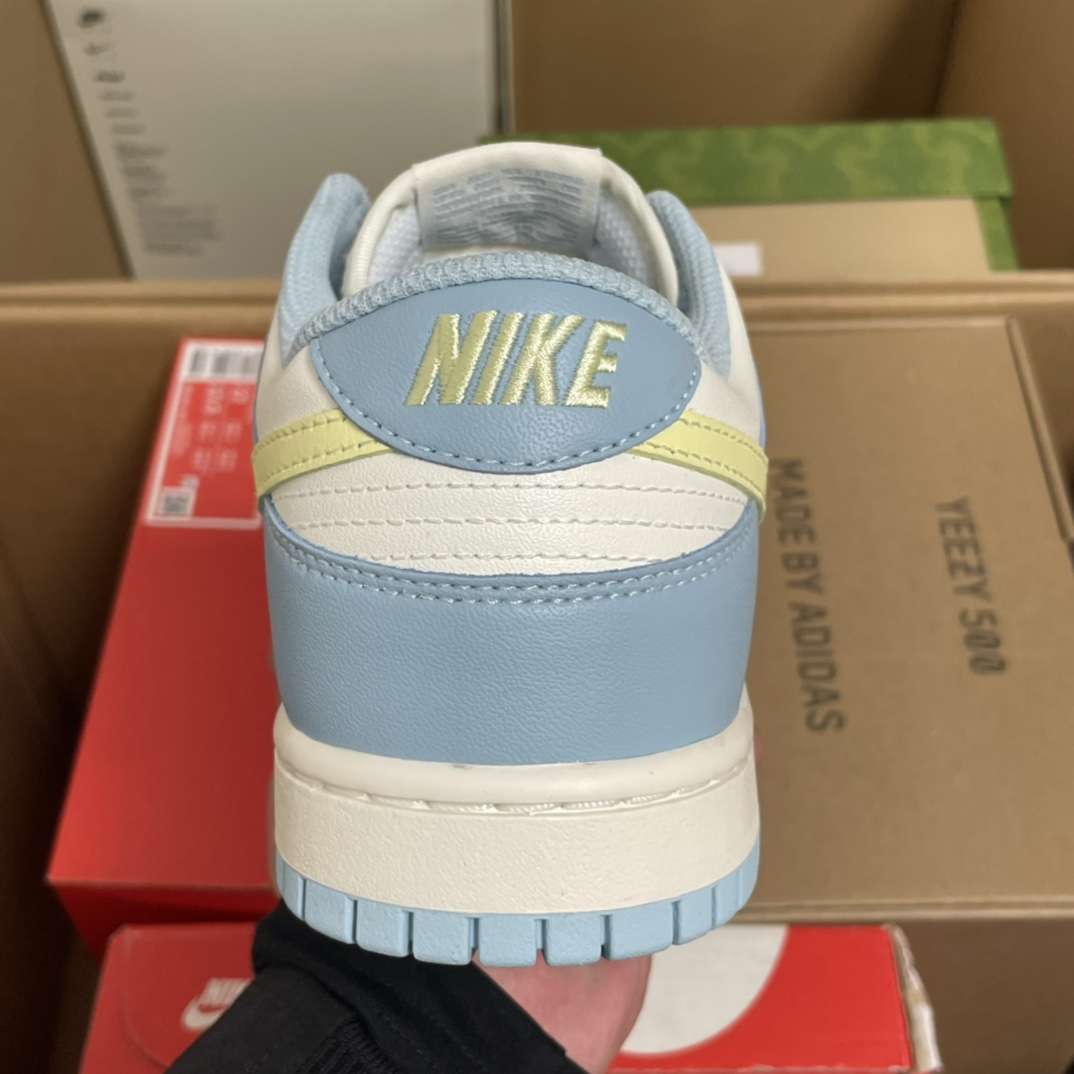 Kickswho Nike Dunk Low Ocean Bliss Citron Tint - Image 2