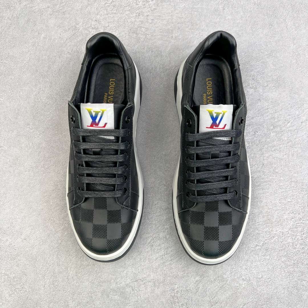 KICKWHO Louis Vuitton 23ss Trainer Sneakers Black - Image 2