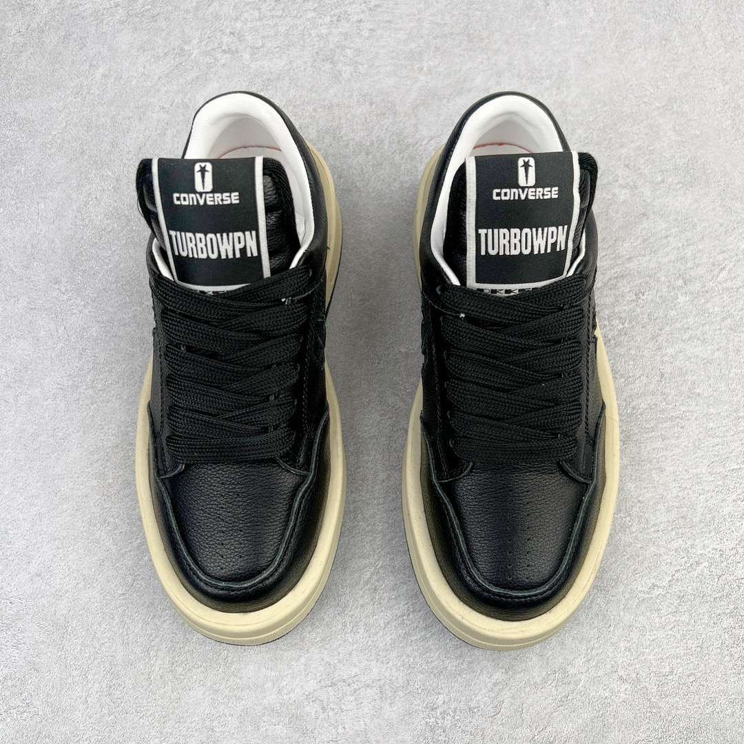 KICKWHO Rick Owens DRKSHDW x Converse TURBODRK Weapon RO - Image 2