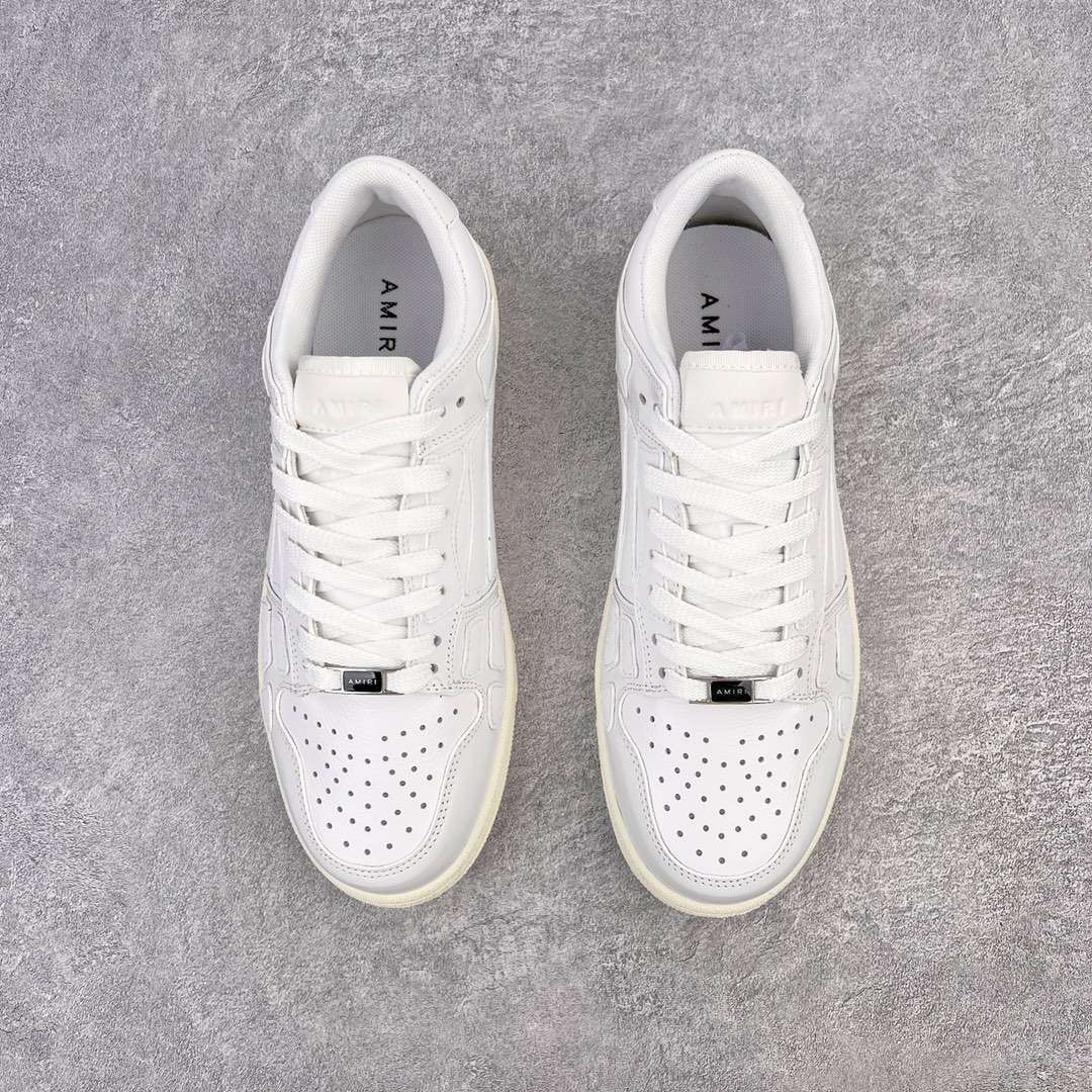 KICKWHO AMIRI White Low Skel Top Sneaker - Image 2