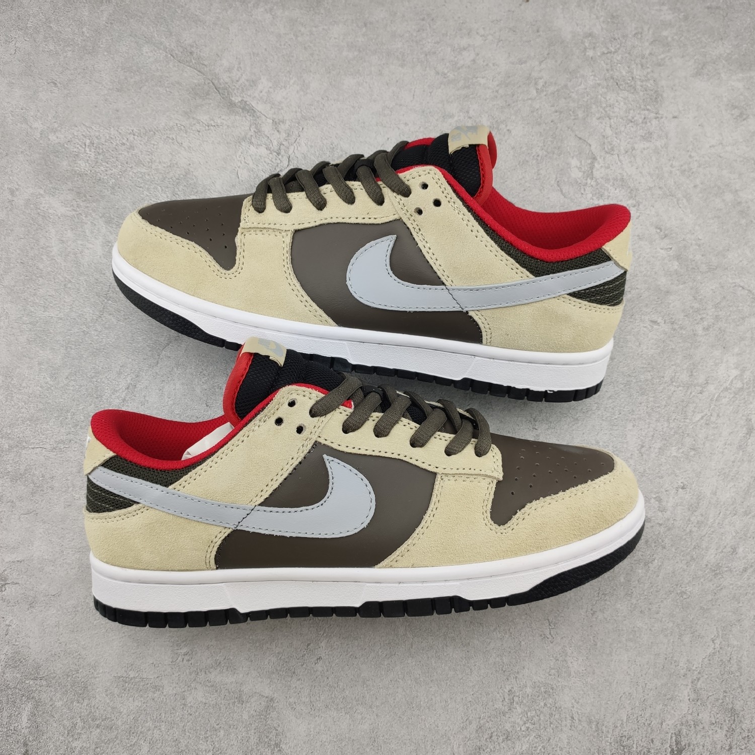 Kickswho Nike SB Dunk Low Dark Chocolate Linen - Image 2