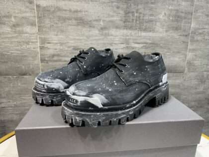 KICKWHO Balenciaga Paint-Splatter Shoes
