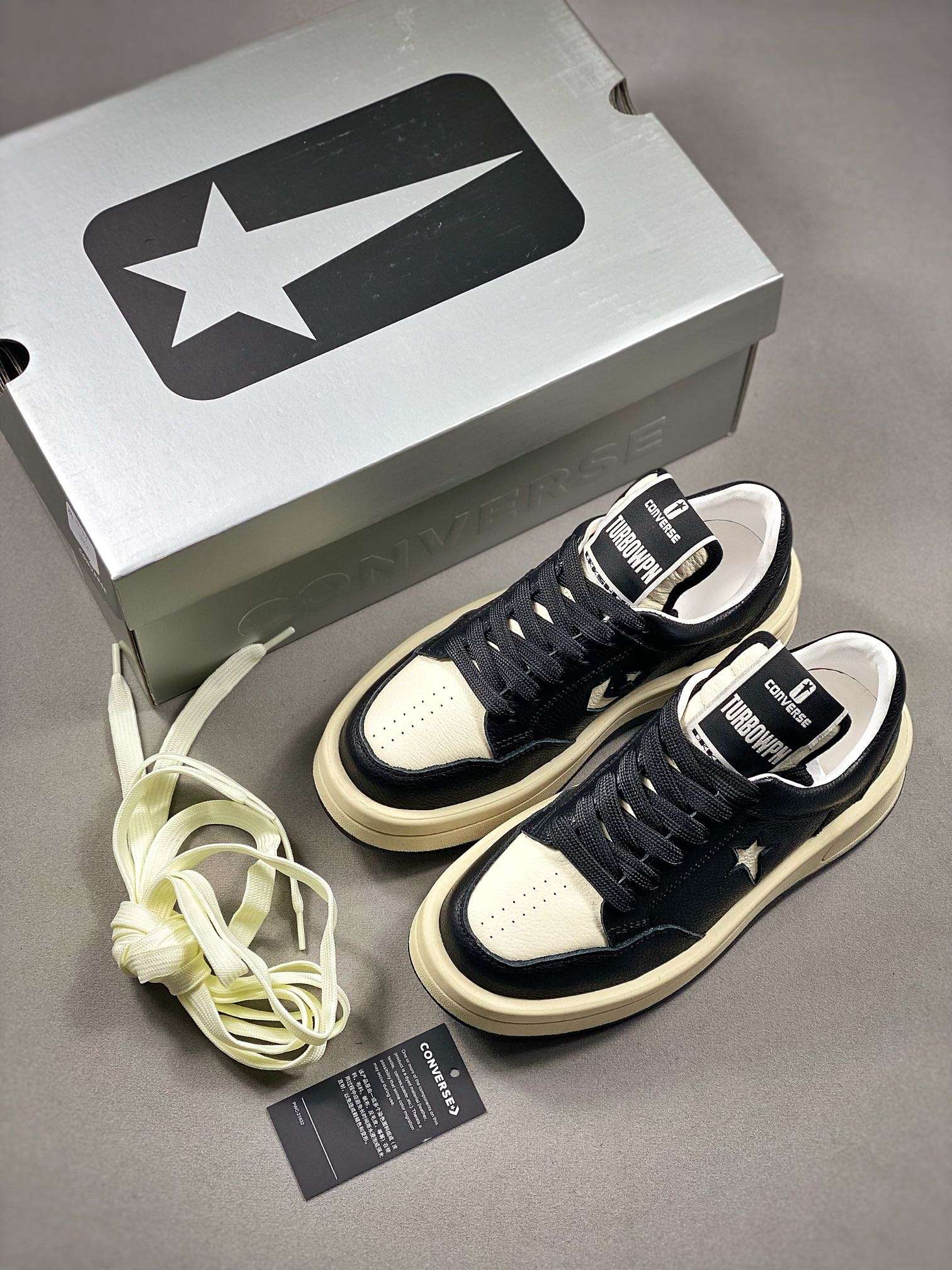KICKWHO Converse x Rickowens DRKSHDW TURBOWPN - Image 3