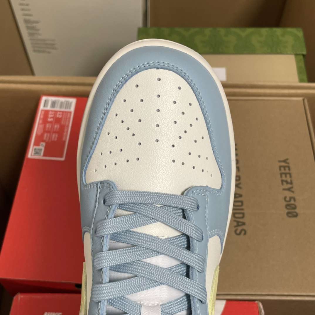 Kickswho Nike Dunk Low Ocean Bliss Citron Tint - Image 3