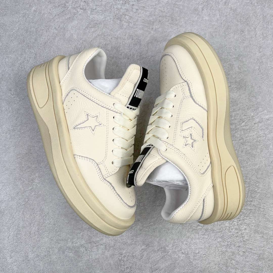 KICKWHO Rick Owens DRKSHDW x Converse TURBODRK Weapon RO - Image 3