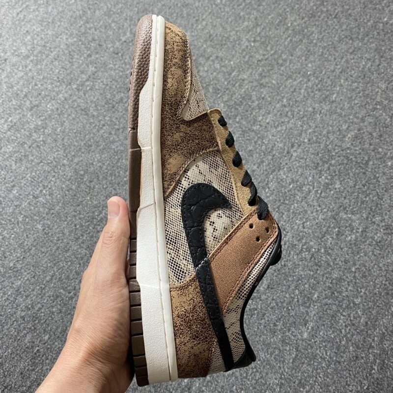 Kickswho Nike Dunk Low Premium CO.JP Brown Snakeskin FJ5434-120 - Image 3