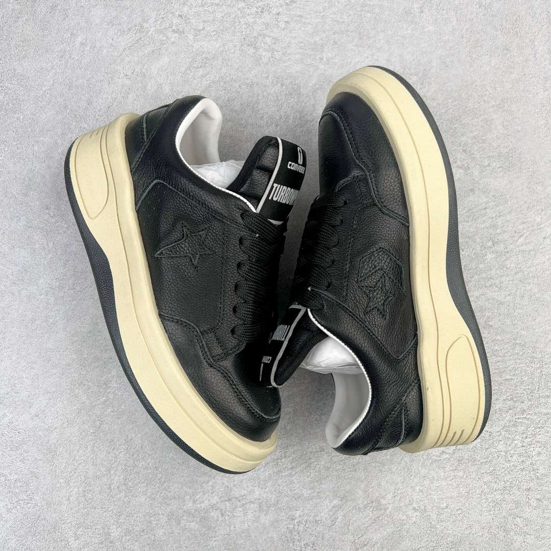KICKWHO Rick Owens DRKSHDW x Converse TURBODRK Weapon RO - Image 3