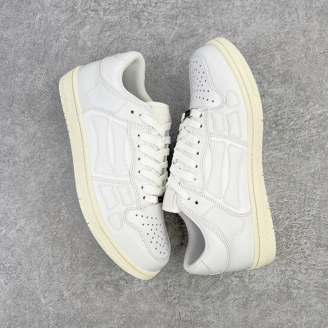 KICKWHO AMIRI White Low Skel Top Sneaker - Image 3