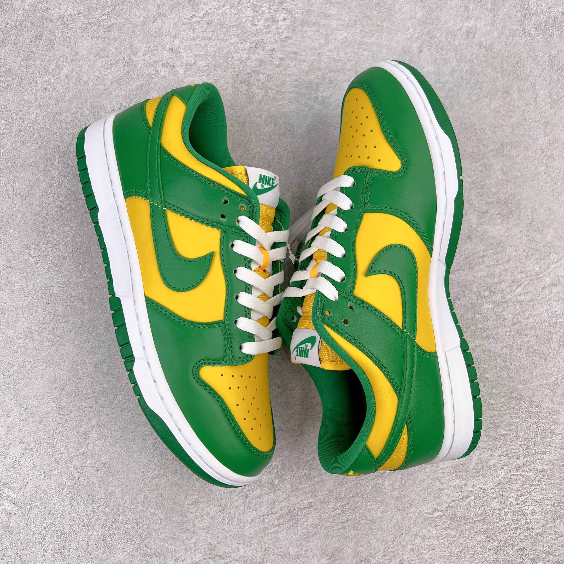 Kickswho Nike Dunk Low Retro “Brazil” Sneaker"CU1727-700" - Image 3