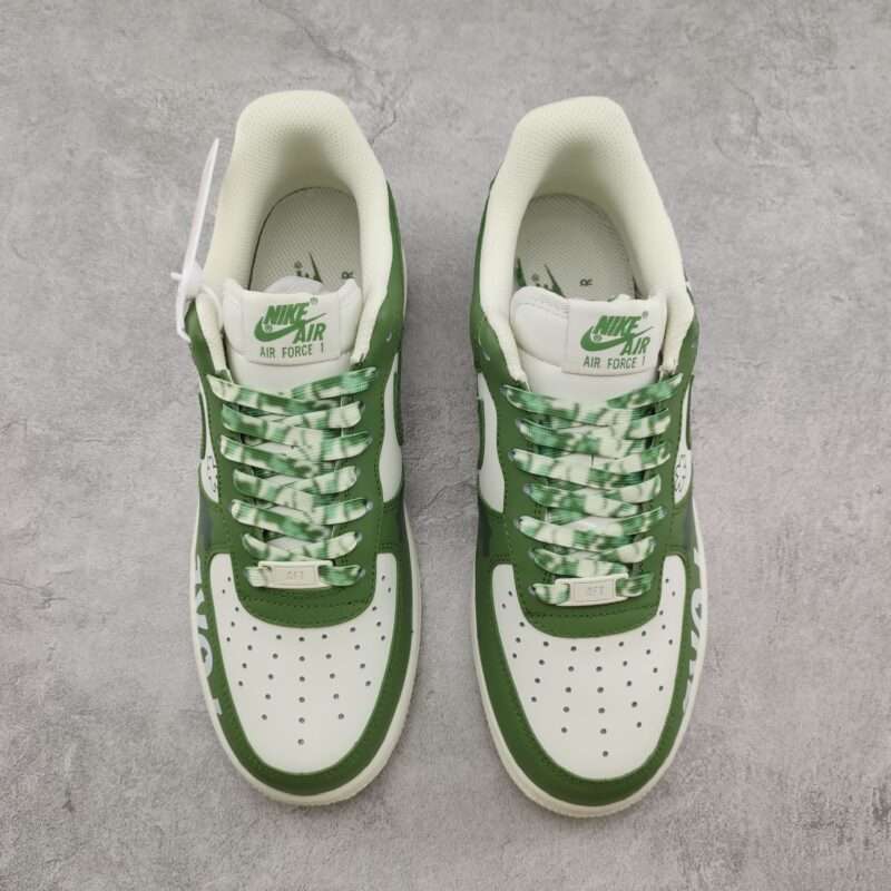 Kickswho Nike Air Force 1 07 Low Olive Green Beige - Image 3