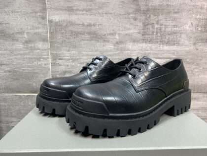 Kickswho Balenciaga Strike Derby Shoes
