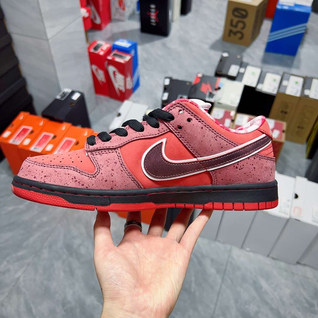 Kickswho Concepts x Nike SB Dunk Low "Red Lobster" - Image 4
