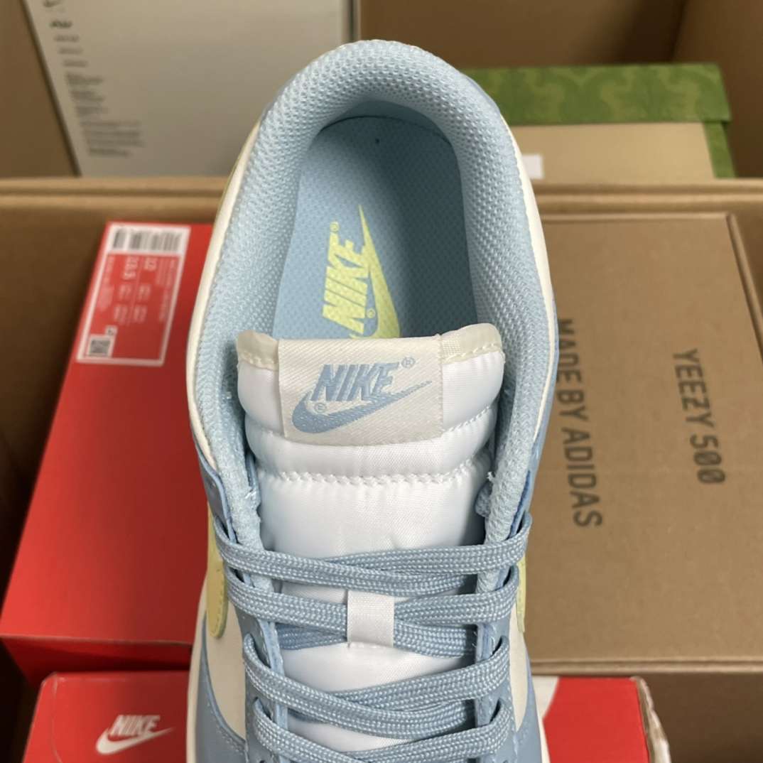 Kickswho Nike Dunk Low Ocean Bliss Citron Tint - Image 4