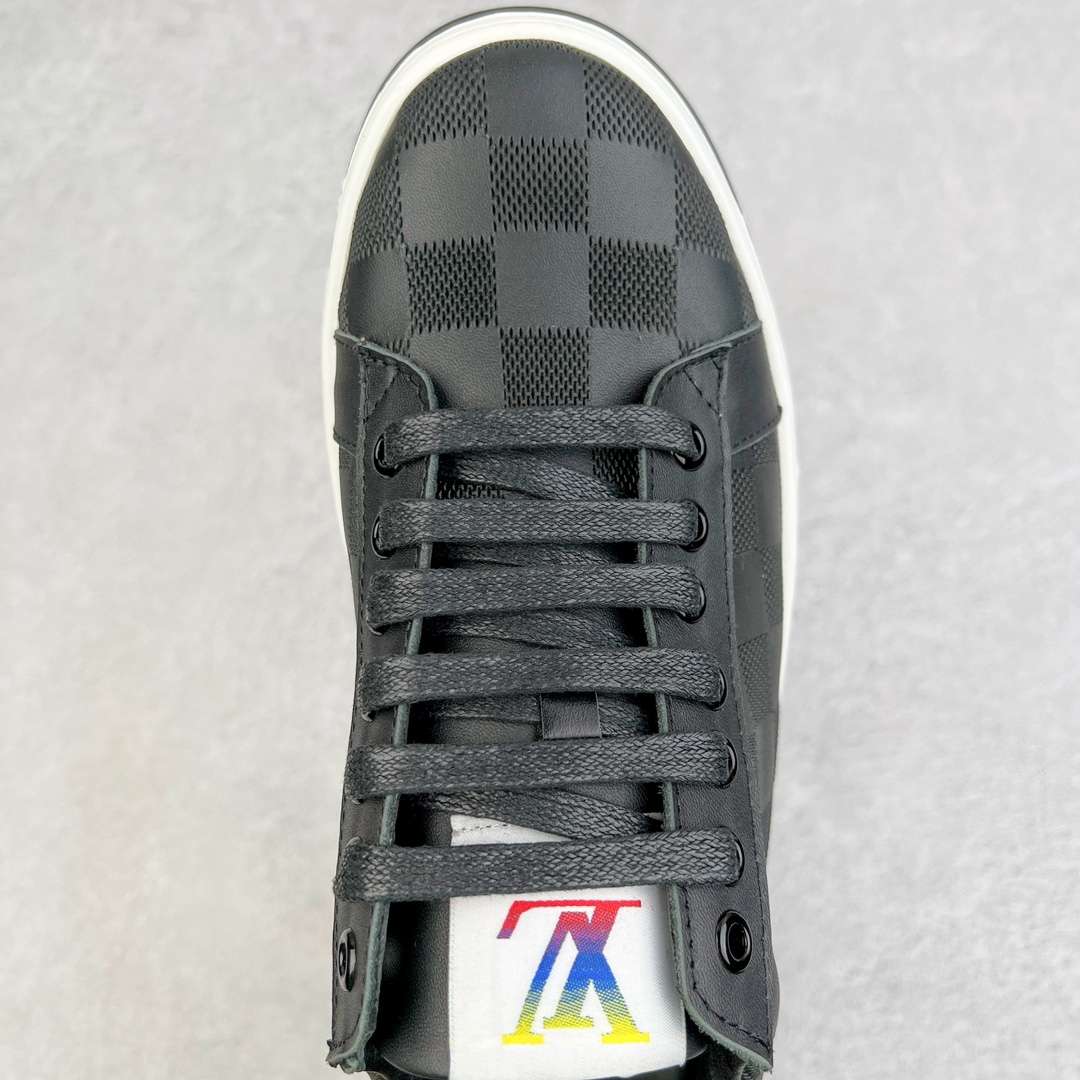 KICKWHO Louis Vuitton 23ss Trainer Sneakers Black - Image 4