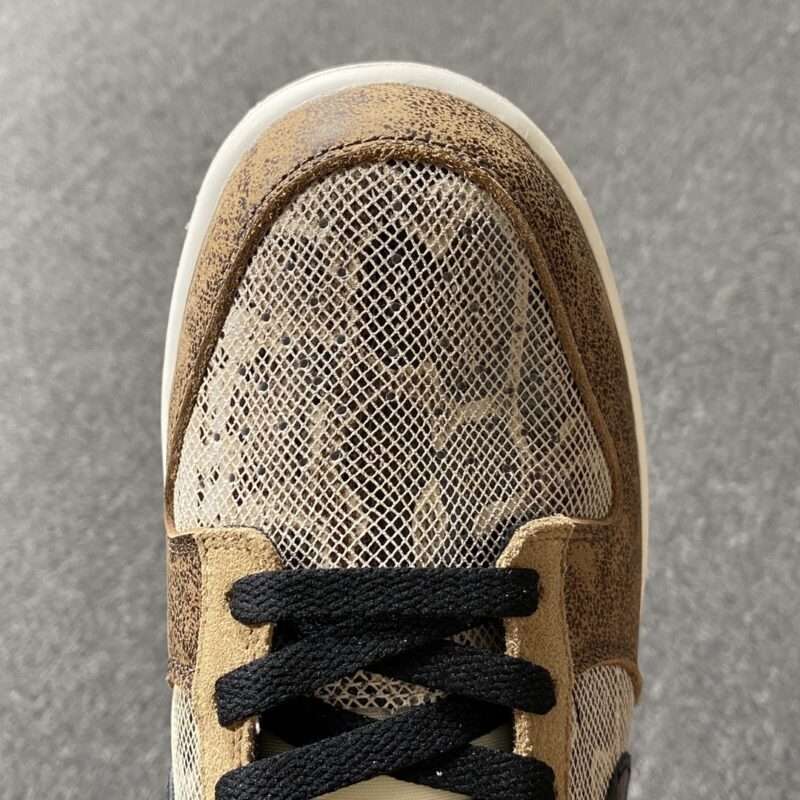 Kickswho Nike Dunk Low Premium CO.JP Brown Snakeskin FJ5434-120 - Image 4