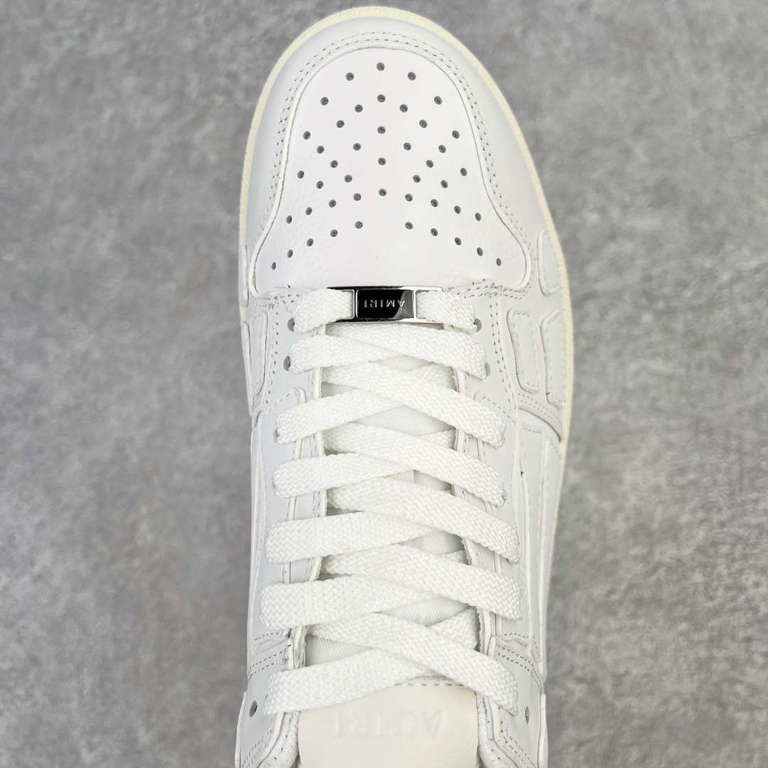 KICKWHO AMIRI White Low Skel Top Sneaker - Image 4