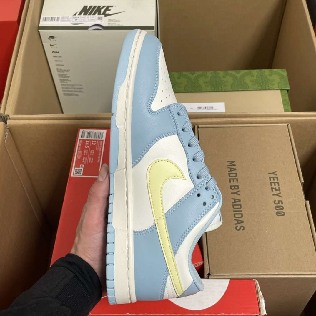 Kickswho Nike Dunk Low Ocean Bliss Citron Tint - Image 5