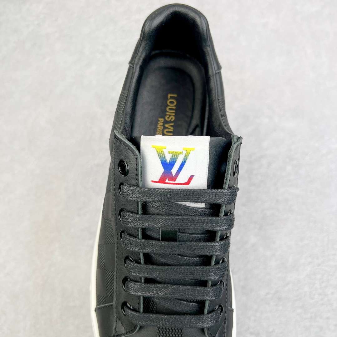 KICKWHO Louis Vuitton 23ss Trainer Sneakers Black - Image 5