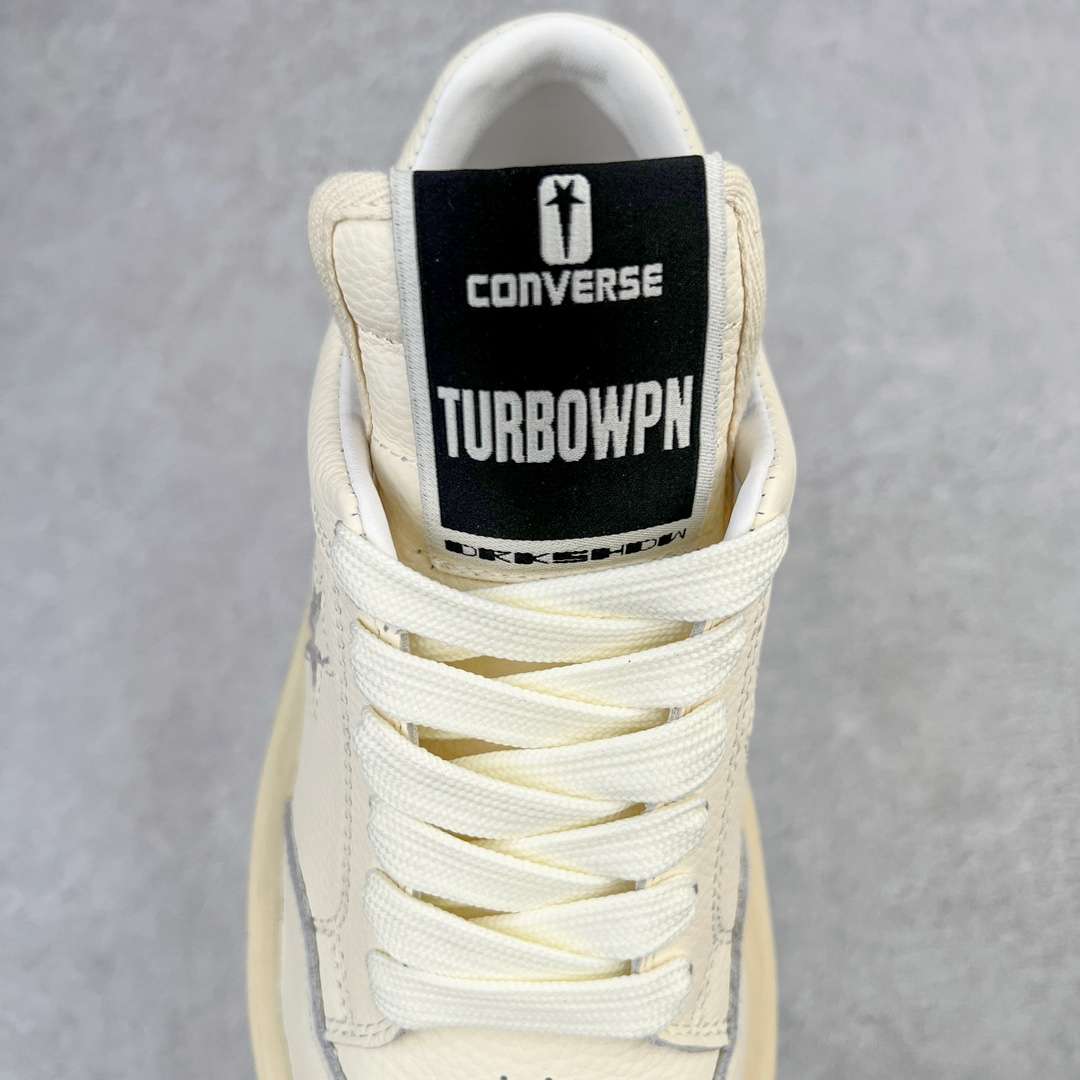 KICKWHO Rick Owens DRKSHDW x Converse TURBODRK Weapon RO - Image 5