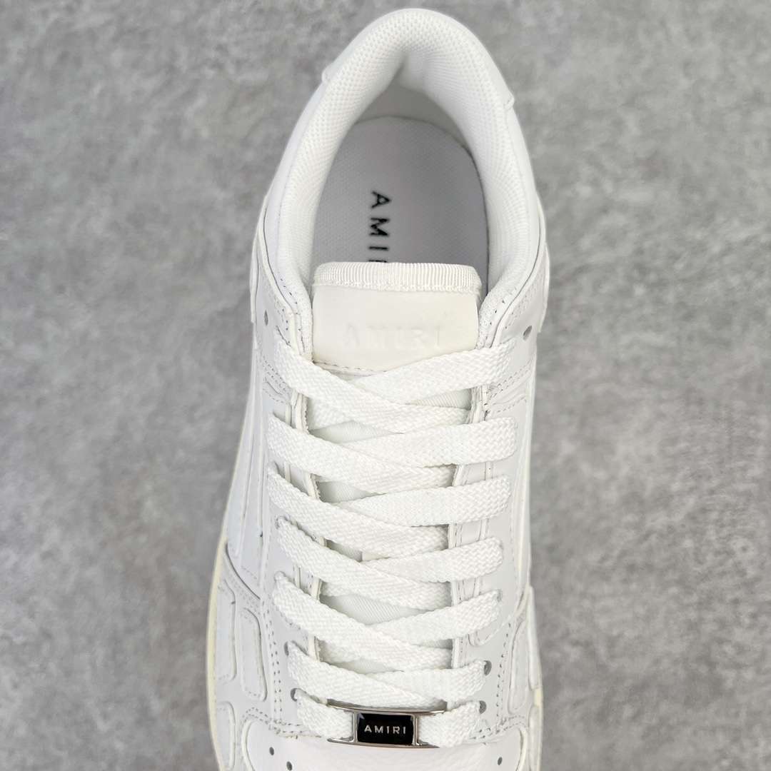 KICKWHO AMIRI White Low Skel Top Sneaker - Image 5