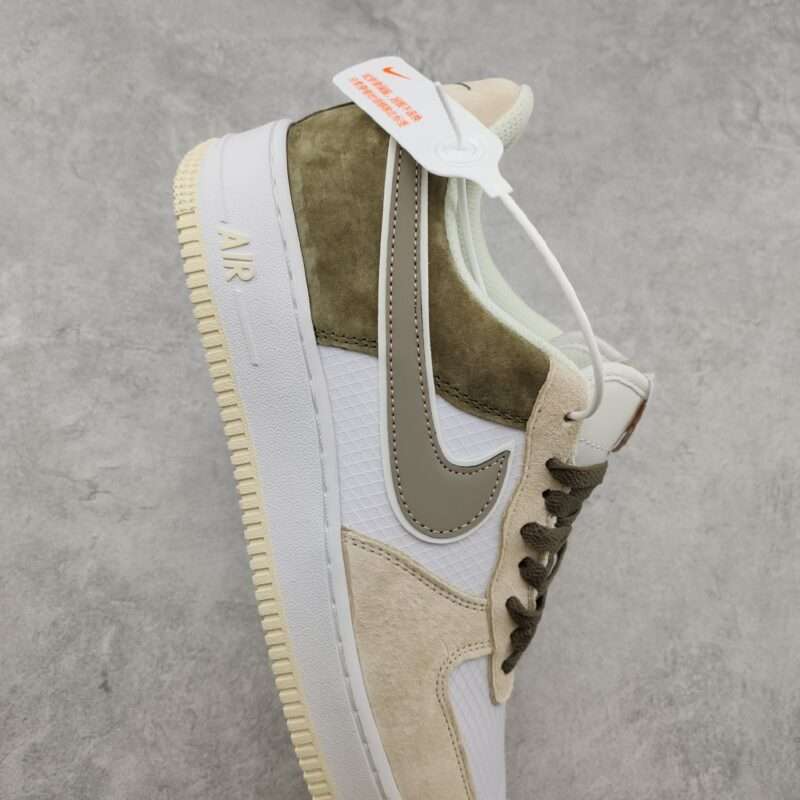 Kickswho Nike Air Force 1 07 Low White Light Brown Chocolate - Image 5