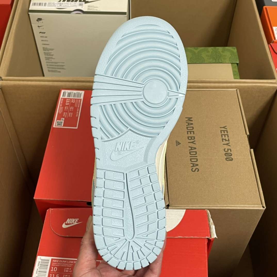 Kickswho Nike Dunk Low Ocean Bliss Citron Tint - Image 6