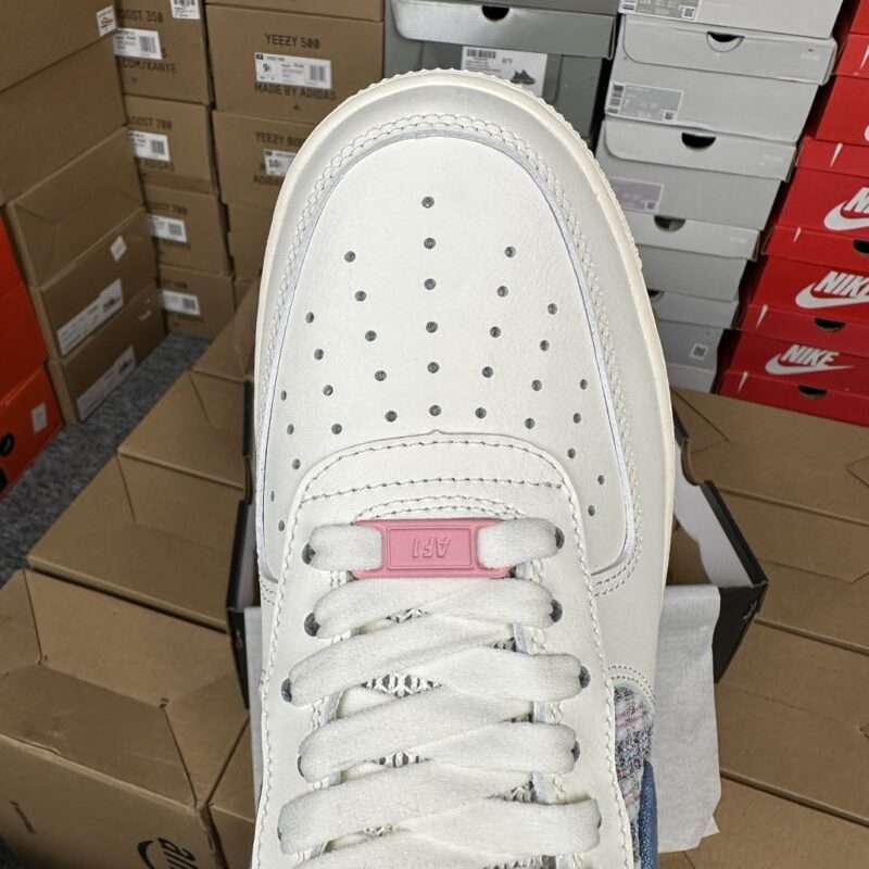 Kickswho Nike Air Force 1  Denim Swooshes - Image 6