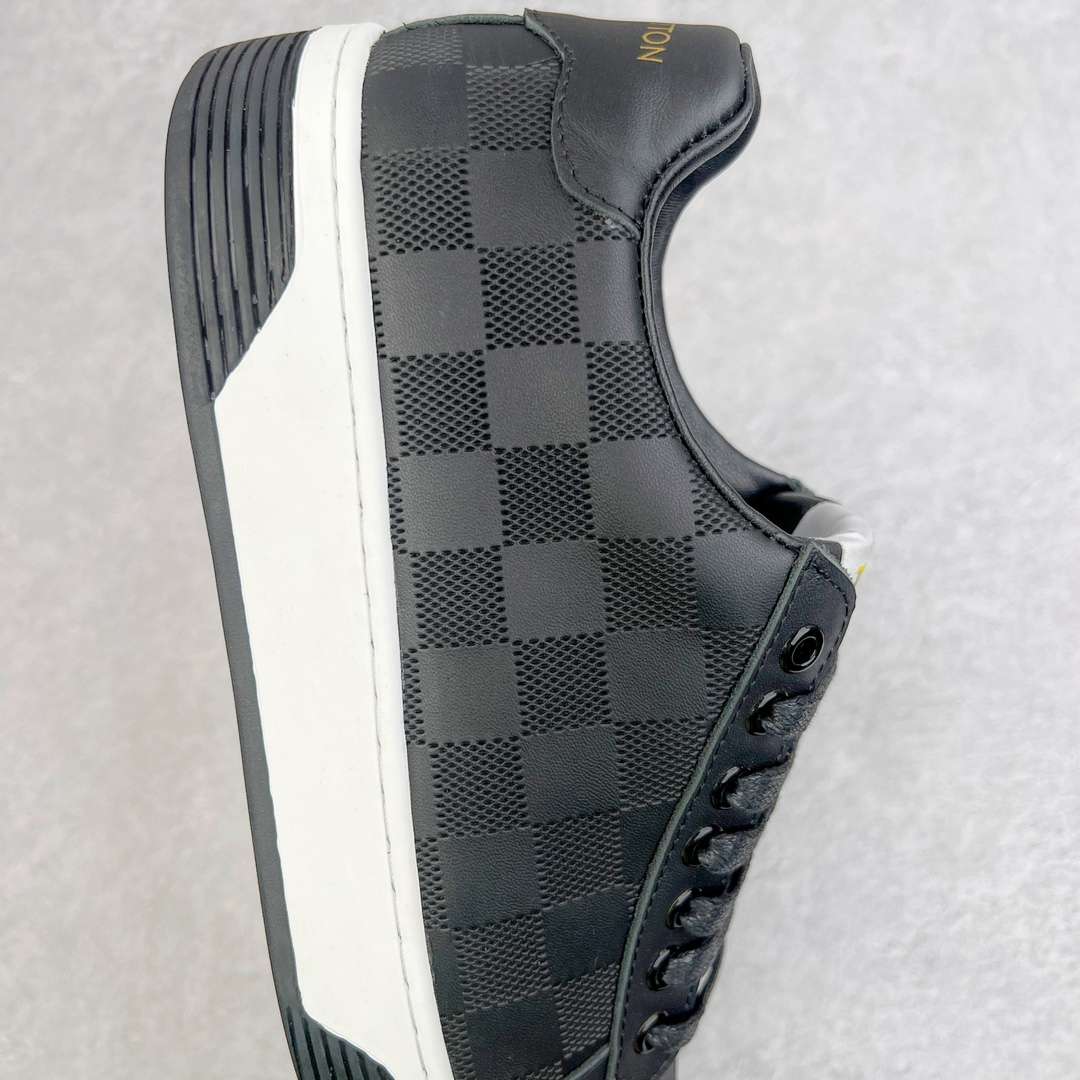 KICKWHO Louis Vuitton 23ss Trainer Sneakers Black - Image 6