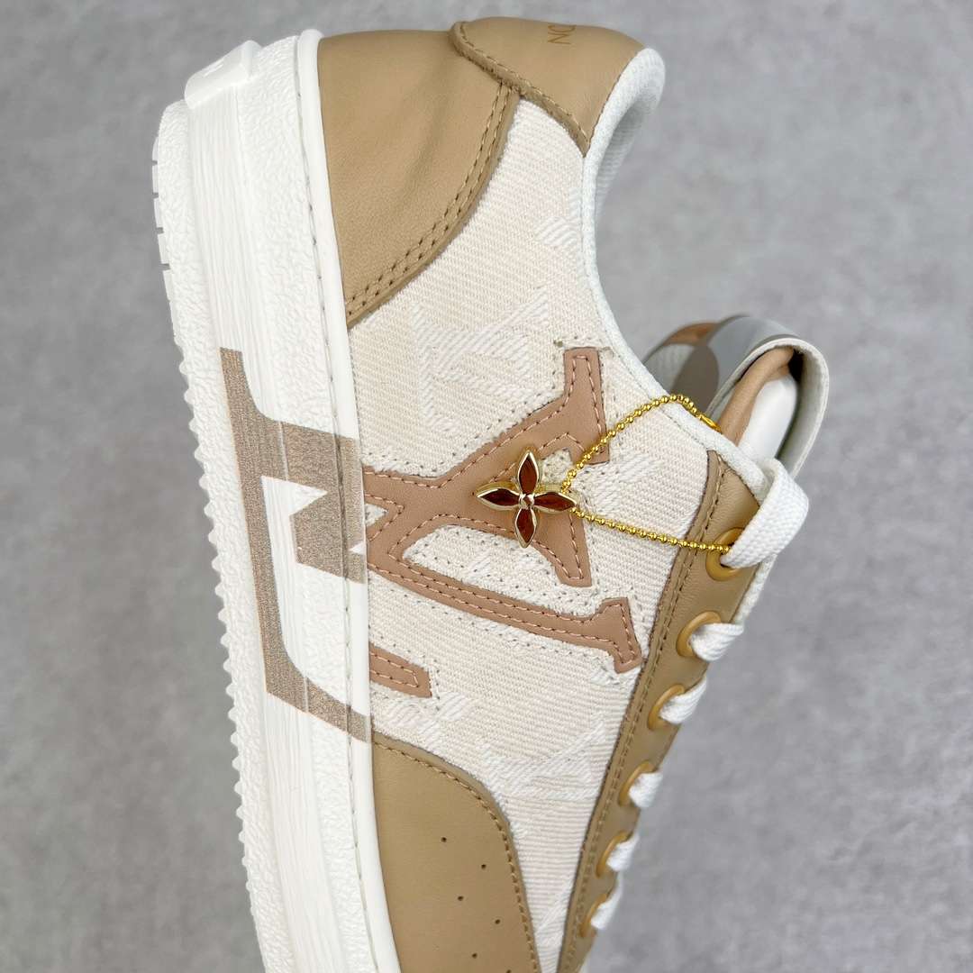 KICKWHO Louis Vuitton Time Out Low Sneakers Light Brown - Image 6