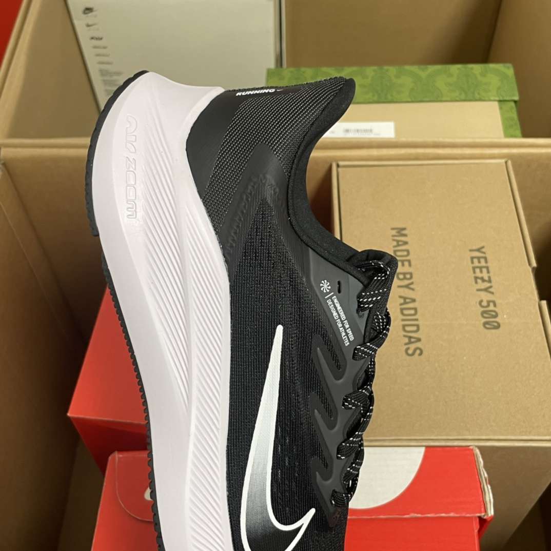 KICKWHO Nike Zoom Winflo 7 Black Anthracite - Image 6