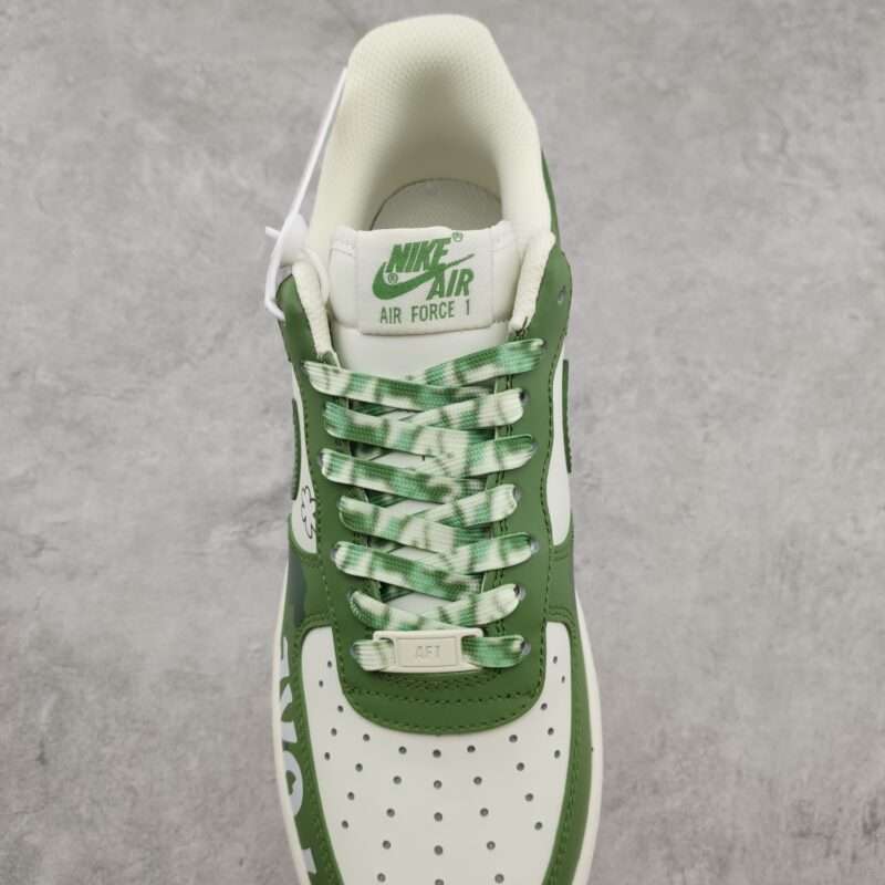 Kickswho Nike Air Force 1 07 Low Olive Green Beige - Image 6