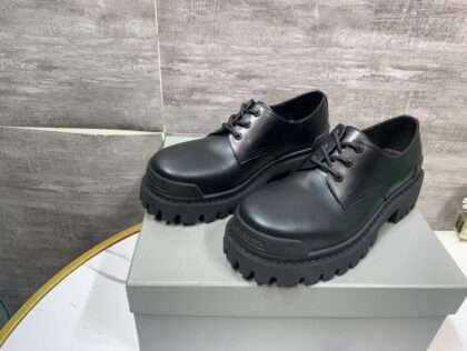 Kickswho Balenciaga Strike Derby Shoes