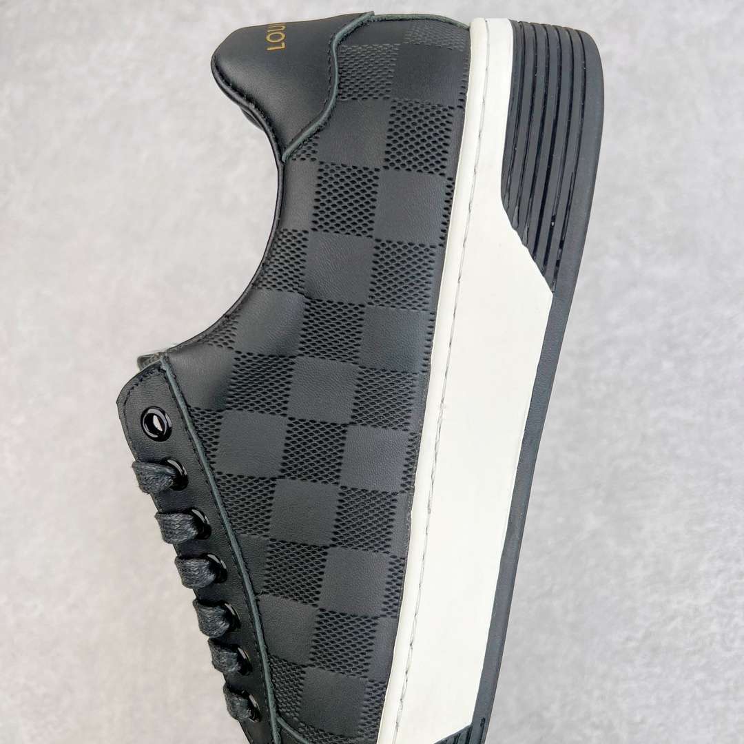 KICKWHO Louis Vuitton 23ss Trainer Sneakers Black - Image 7