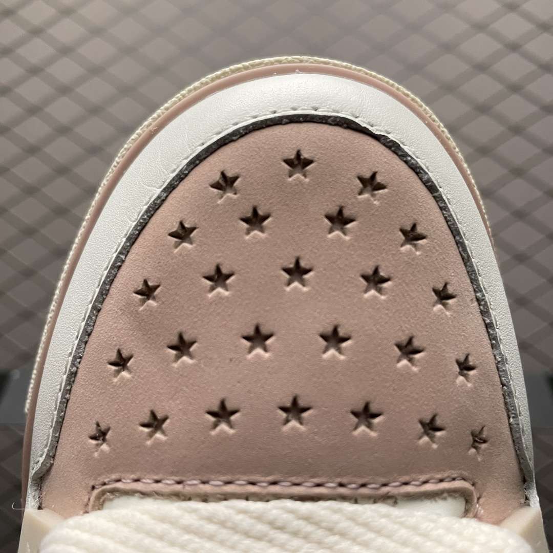 KICKWHO AMIRI White-Pink Bone Runner Sneakers For Women - Image 7