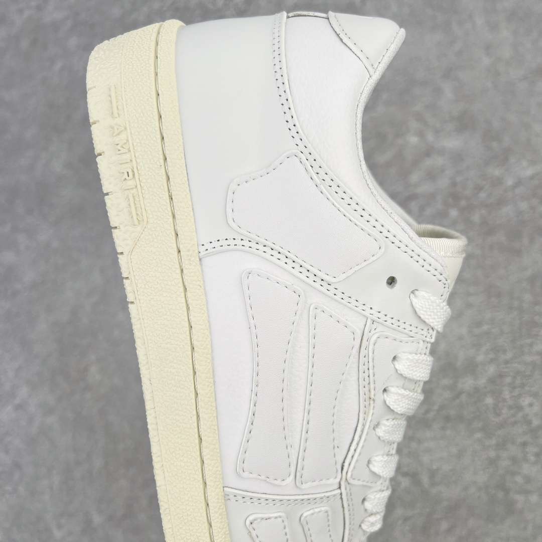 KICKWHO AMIRI White Low Skel Top Sneaker - Image 7
