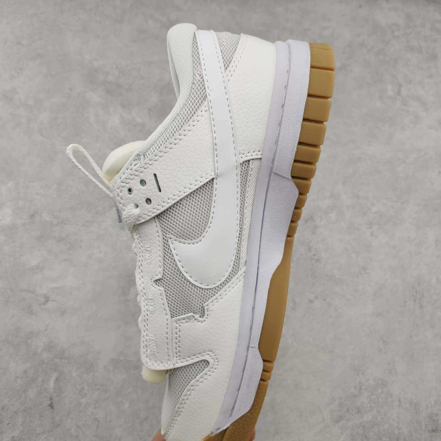 Kickswho Nike SB Dunk Low Remastered White Gum - Image 7