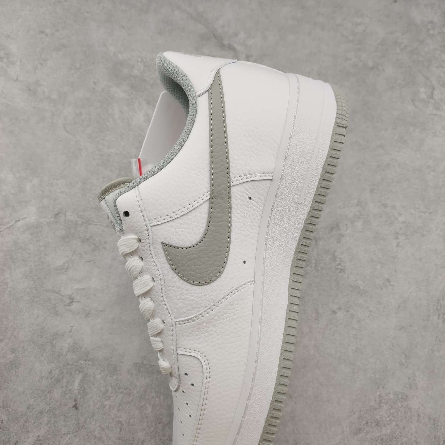 Kickswho Nike Air Force 1'07 40th Anniversary White Grey - Image 7