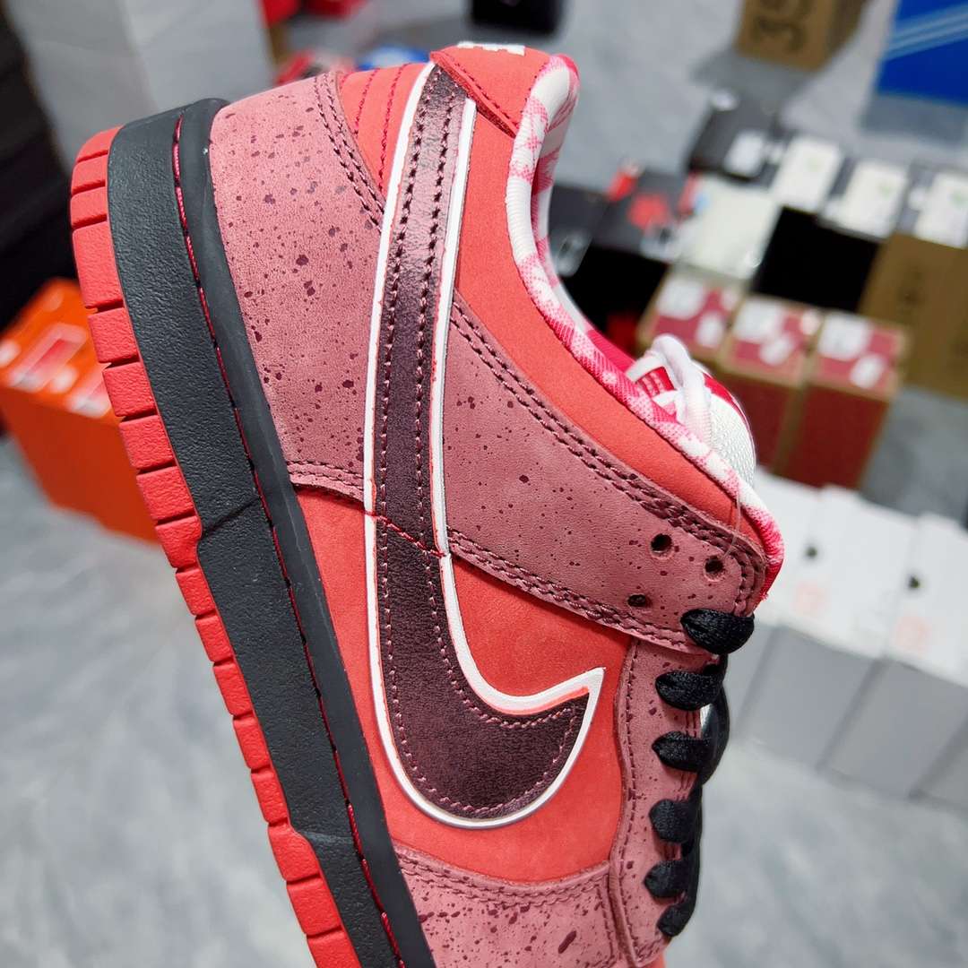 Kickswho Concepts x Nike SB Dunk Low "Red Lobster" - Image 8