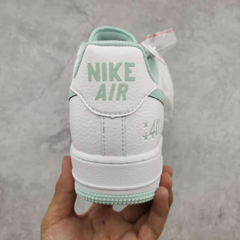 Kickswho Nike Air Force 1 07 Low Light Blue White Grey - Image 8