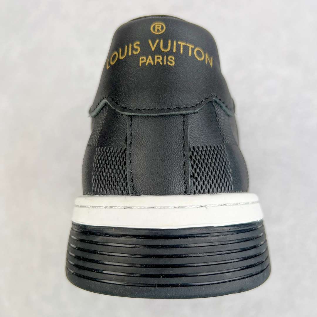 KICKWHO Louis Vuitton 23ss Trainer Sneakers Black - Image 8