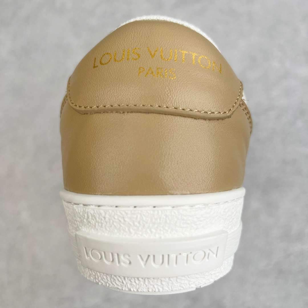 KICKWHO Louis Vuitton Time Out Low Sneakers Light Brown - Image 8