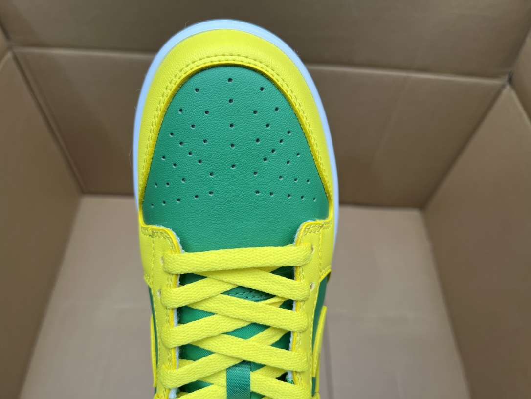 Kickswho Nike Dunk Low “Reverse Brazil” Sneakers "DV0833-300" - Image 8